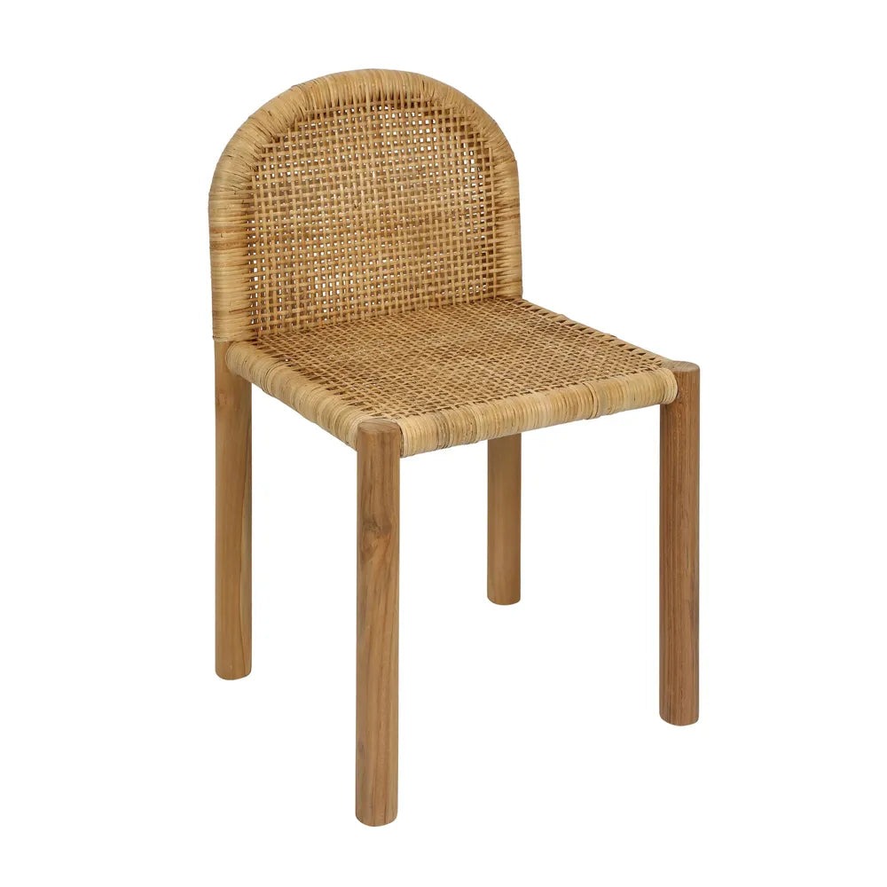 Caden Dining Chair Natural, W 49cm D 49cm H 81cm (RRP $879) - Image 5