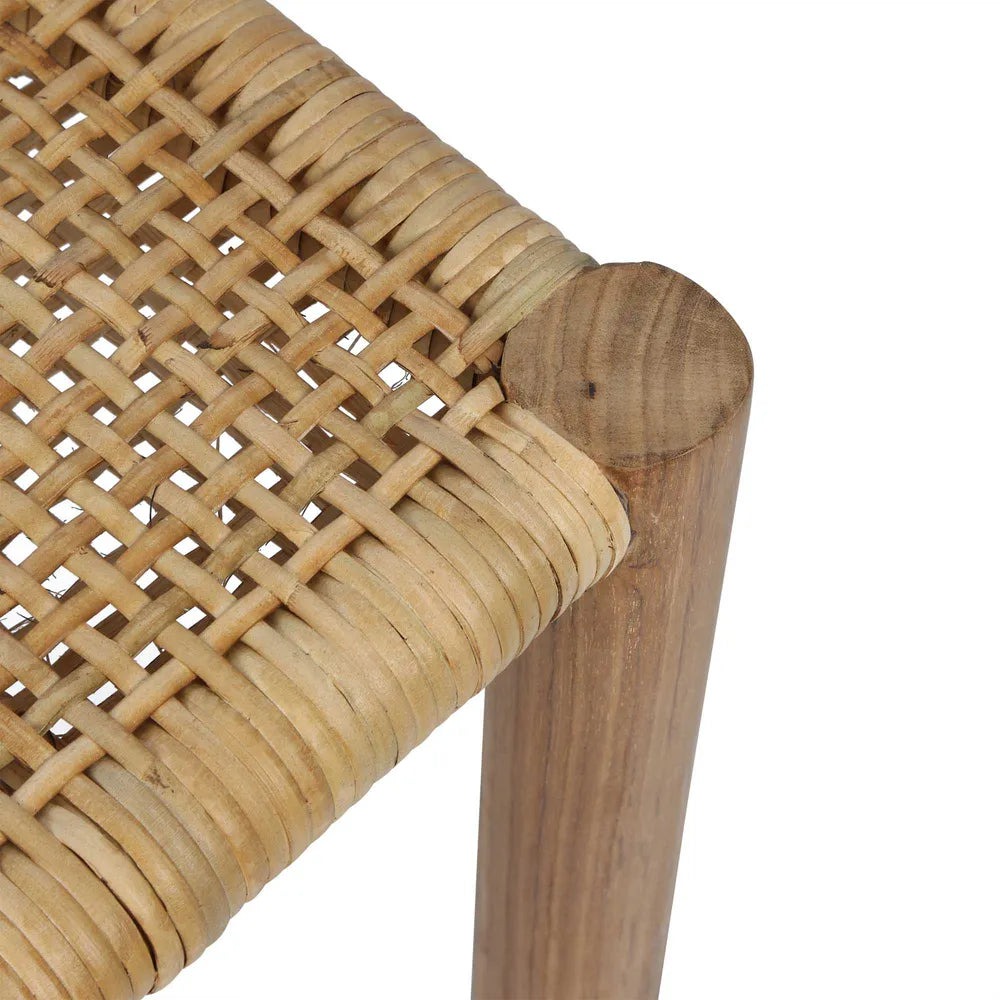 Caden Dining Chair Natural, W 49cm D 49cm H 81cm (RRP $879) - Image 8