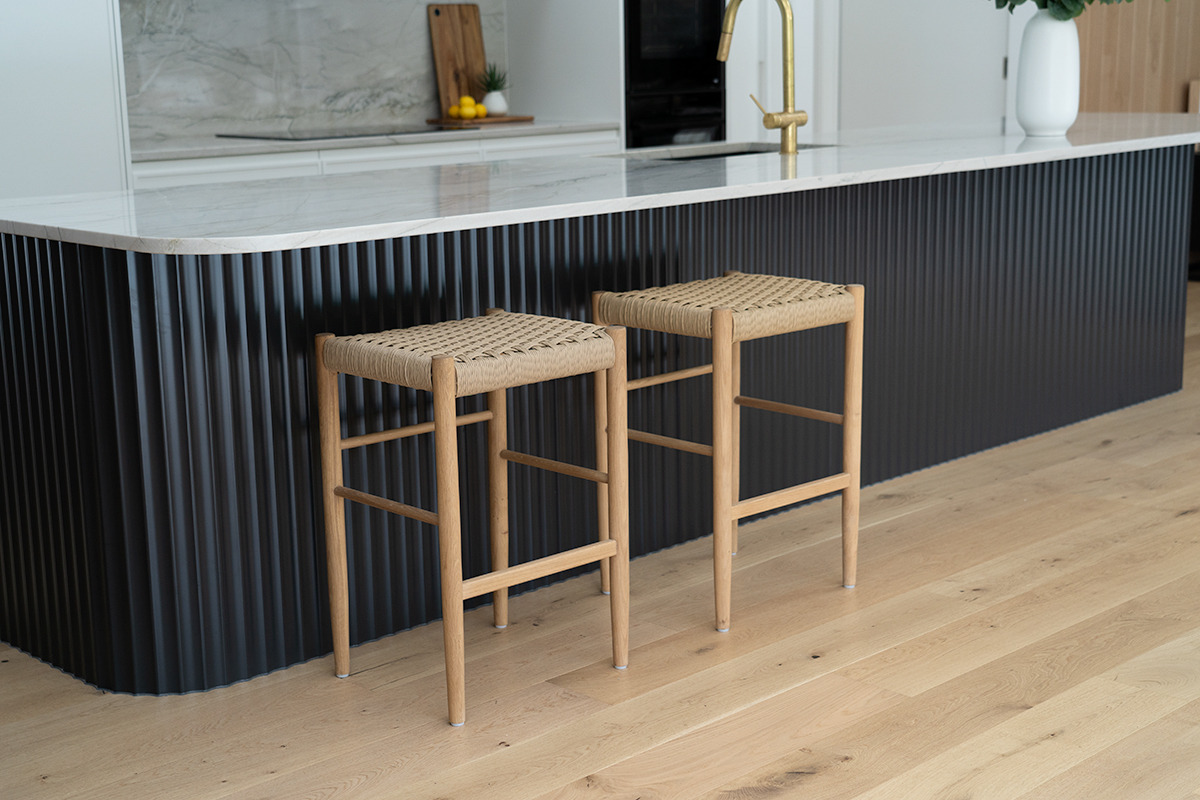 Oregon Backless Counter Stool, W 45cm x D 40cm x H 67cm - Image 3