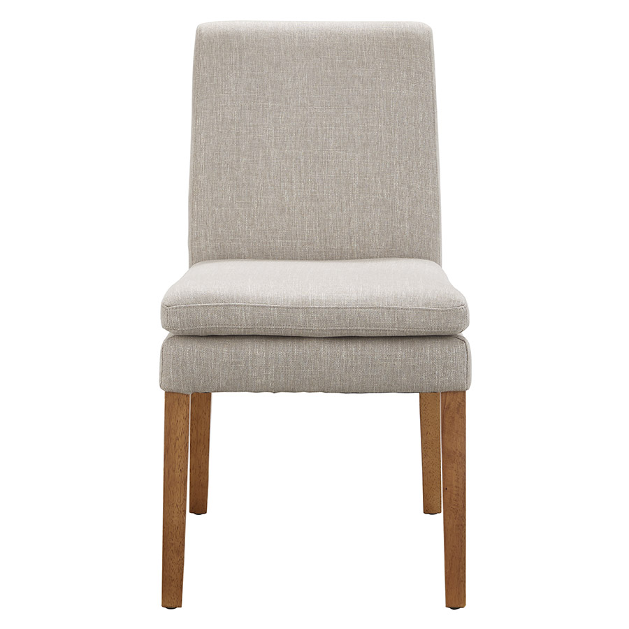 CLEARANCE SALE "Tuscany" 7 Piece Dining Package 240cm Hardwood Timber Dining Table with 6 Oscar Linen Chairs (RRP $3999) - Image 5