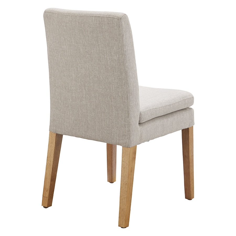 CLEARANCE SALE "Tuscany" 7 Piece Dining Package 240cm Hardwood Timber Dining Table with 6 Oscar Linen Chairs (RRP $3999) - Image 6