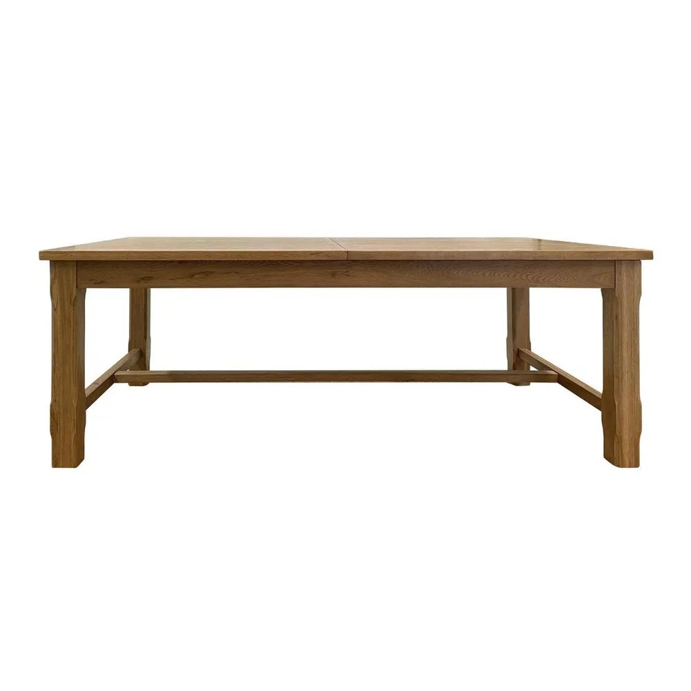 Balmoral Extendable Hamptons Oakwood Dining Table Natural, W 210cm-310cm D 100cm H 78cm (RRP $4999) - Image 2