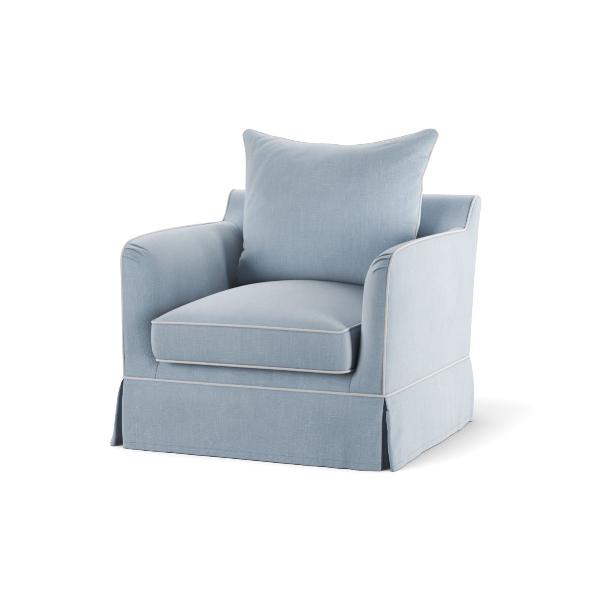 Noosa Hamptons Armchair Beach, W 91cm D 90cm H 80cm (RRP $1699) - Image 3