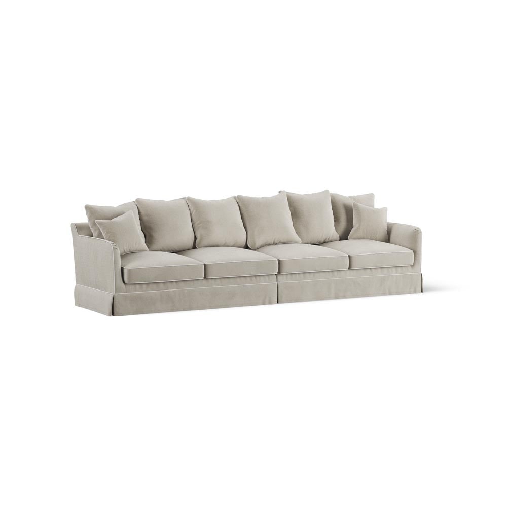 Noosa 4 Seat Modular Sofa Natural, W 330cm D 91cm H 80cm (RRP $4999) - Image 2