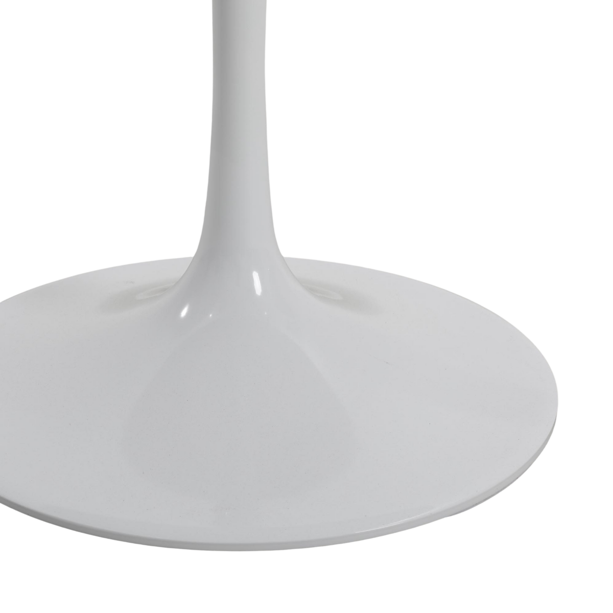 Aurora Round Dining Table Marble White, W 100cm x D 100cm x H 72cm (RRP $2285) - Image 3
