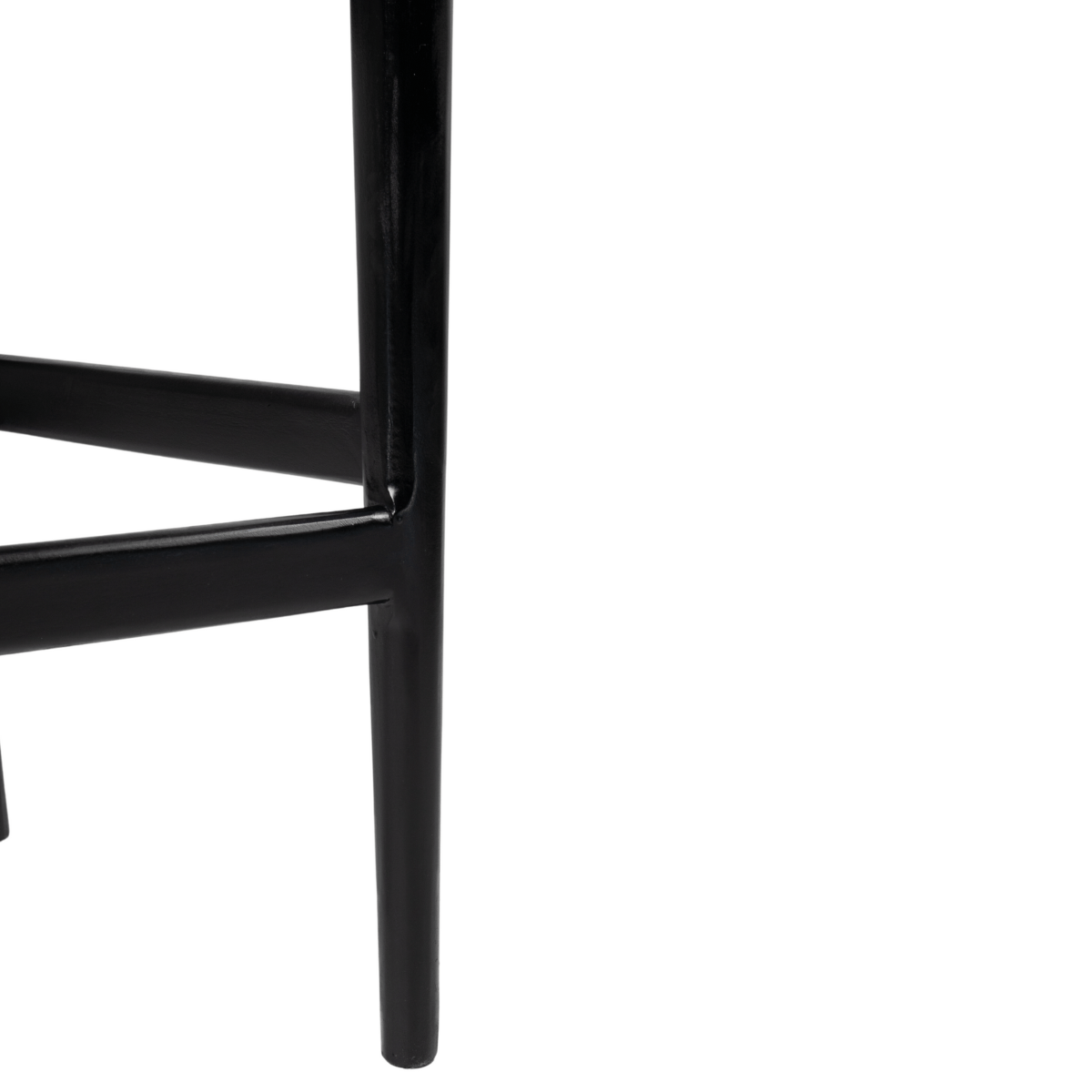 Charlotte Rattan Counter Stool Black, W 54 D 56 H 91cm (RRP $570) - Image 8