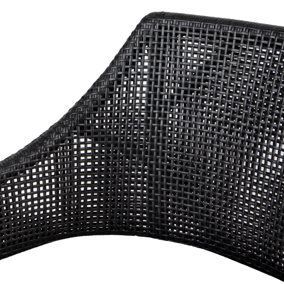 Charlotte Rattan Counter Stool Black, W 54 D 56 H 91cm (RRP $570) - Image 7