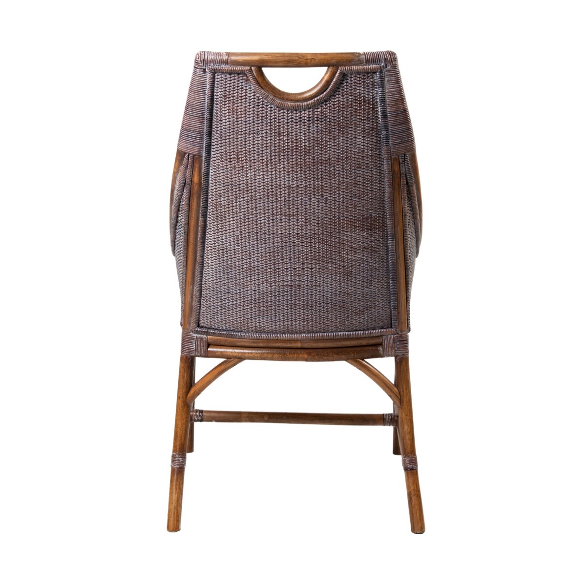 William Bamboo Dining Chair Brown, W 56 D 63 H 99cm (RRP $499) - Image 4