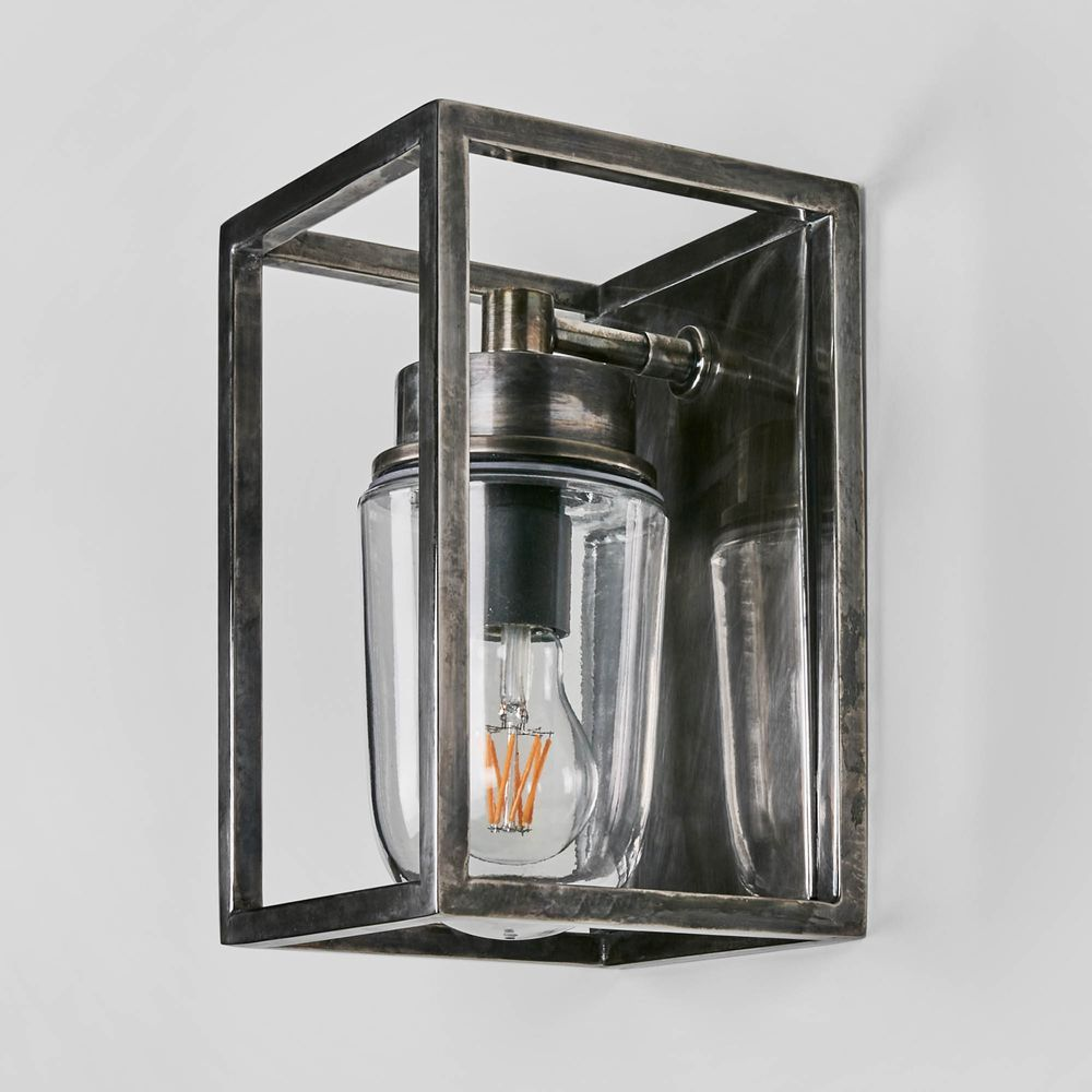 Wellington Outdoor Wall Light Silver (RRP $616) - Image 4