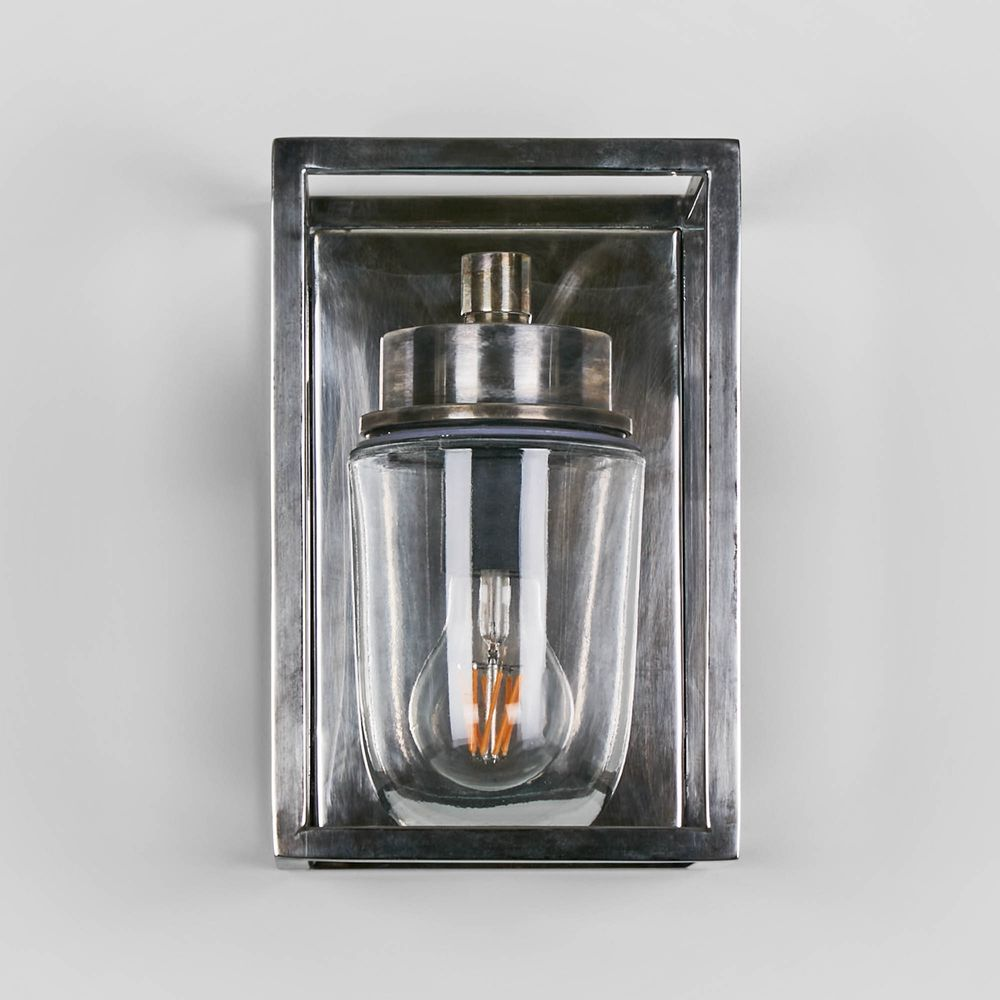 Wellington Outdoor Wall Light Silver (RRP $616) - Image 2