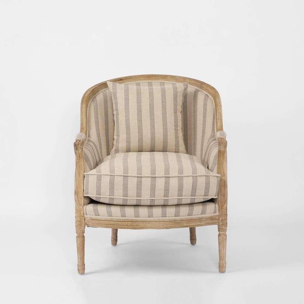 Brittany Bergere Armchair, L 72.5cm W 80.5cm H 90cm (RRP $1749) - Image 2