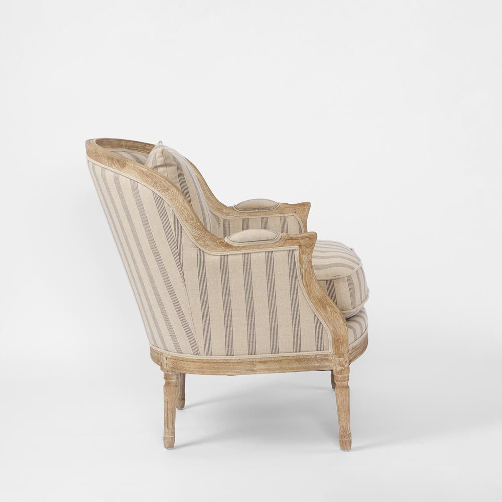 Brittany Bergere Armchair, L 72.5cm W 80.5cm H 90cm (RRP $1749) - Image 3