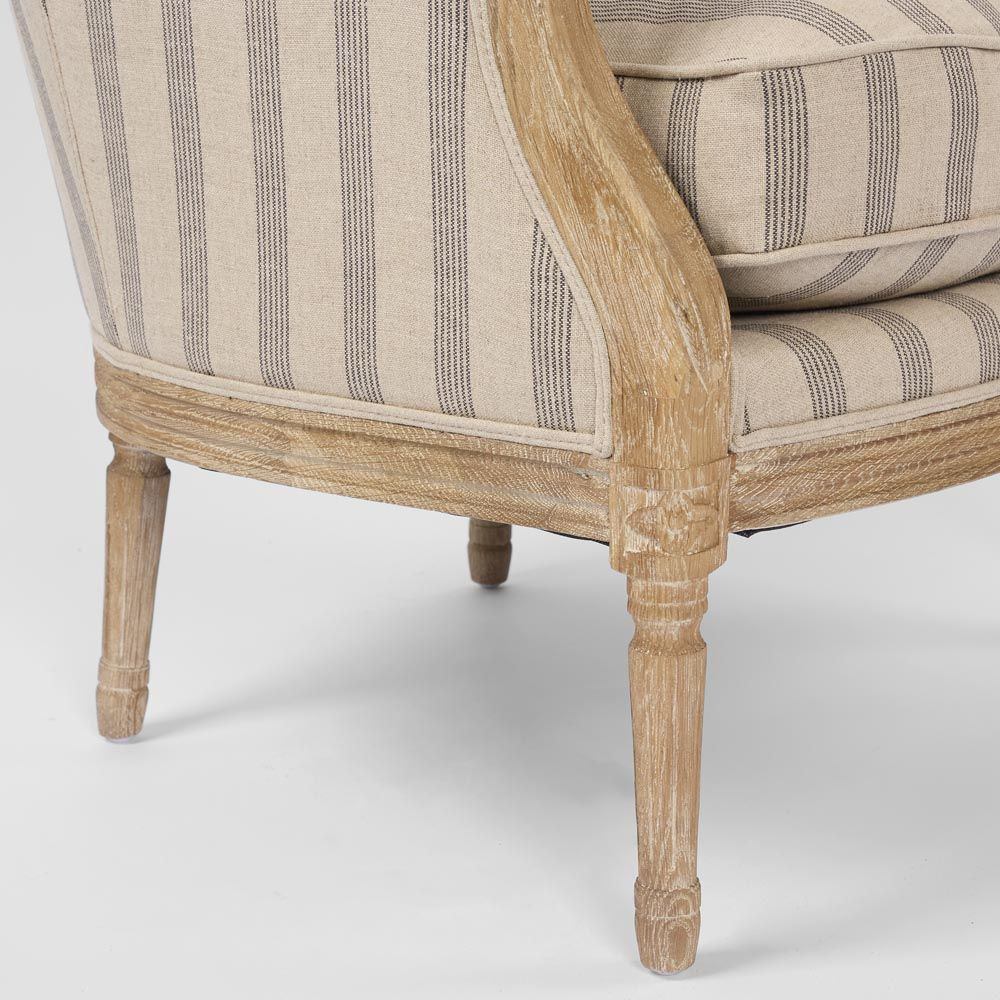 Brittany Bergere Armchair, L 72.5cm W 80.5cm H 90cm (RRP $1749) - Image 5