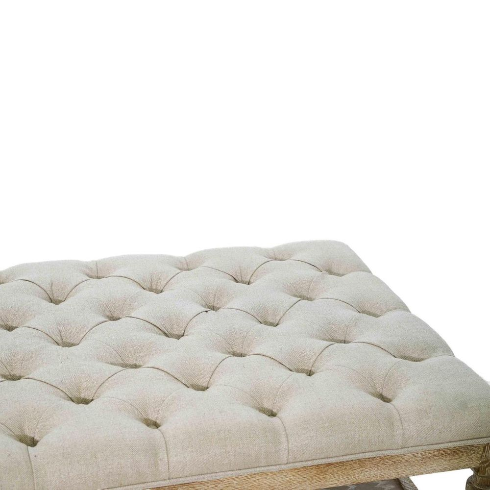 Brittany Long Ottoman, L 140cm W 80cm H 42cm (RRP $1298) - Image 4