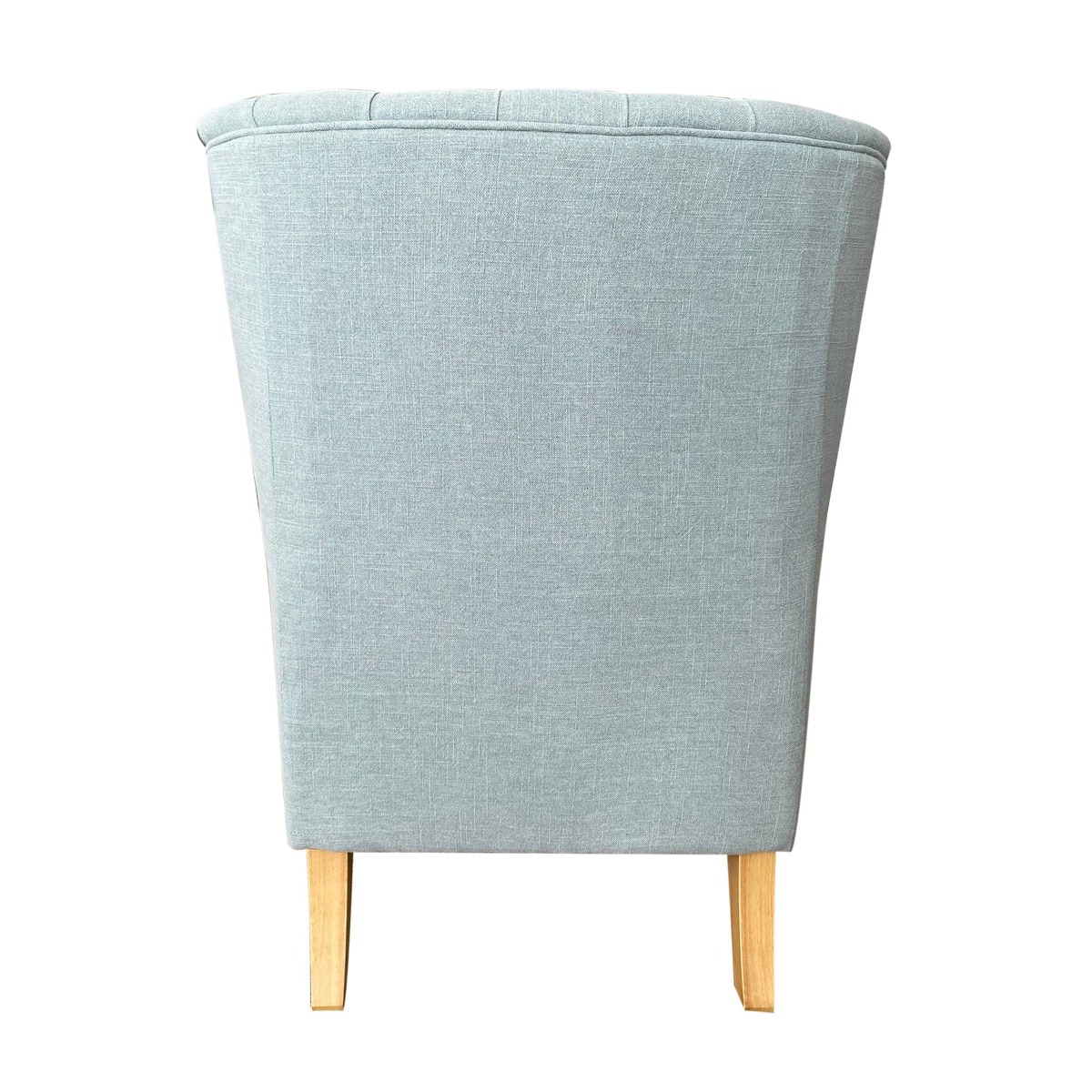 Bayside Hamptons Buttoned Armchair Linen Blend Pistachio, 78cm x 87cm x 109cm (RRP $1499) - Image 6