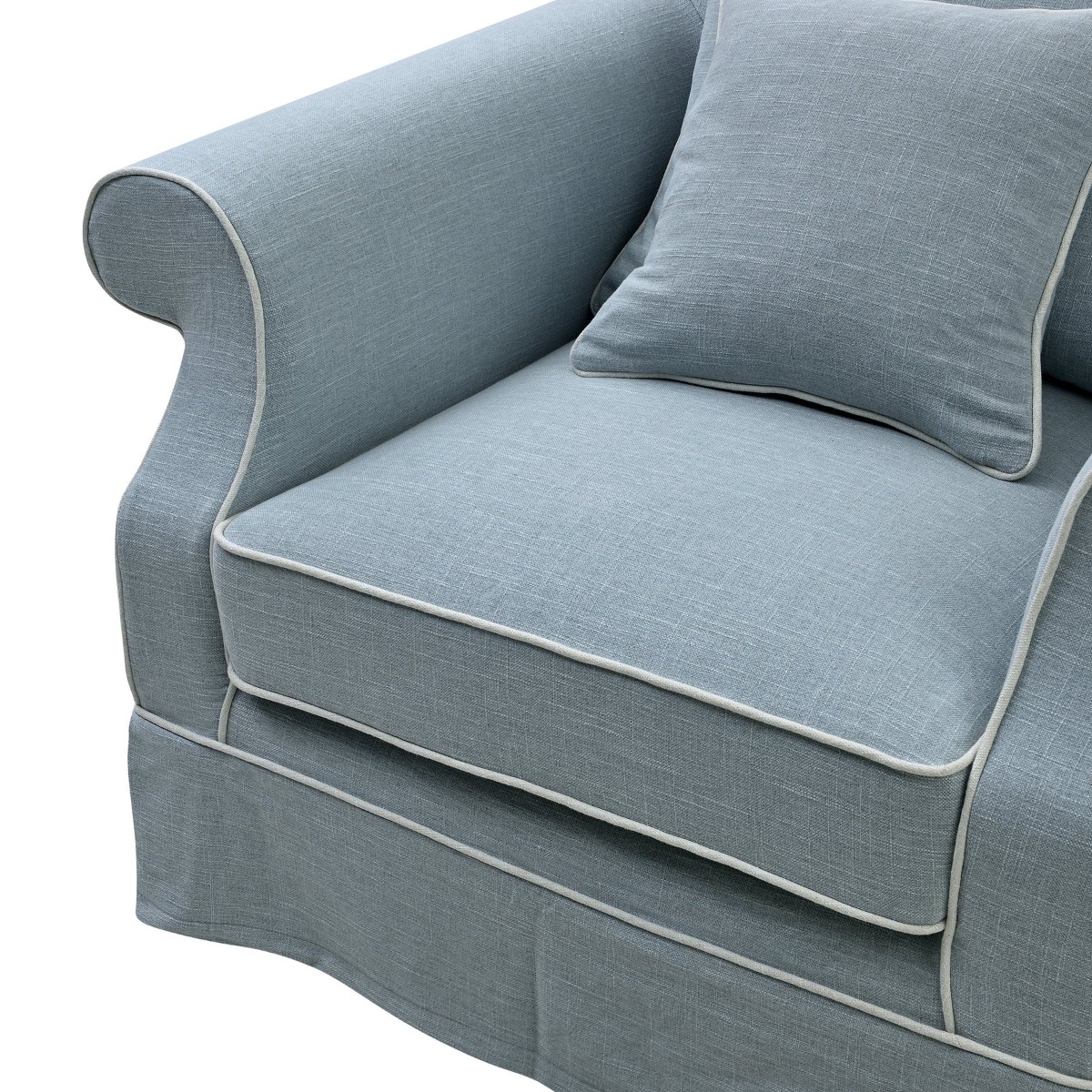Avalon Hamptons Armchair Beach, W 109cm D 96cm H 81cm (RRP $1899) - Image 8