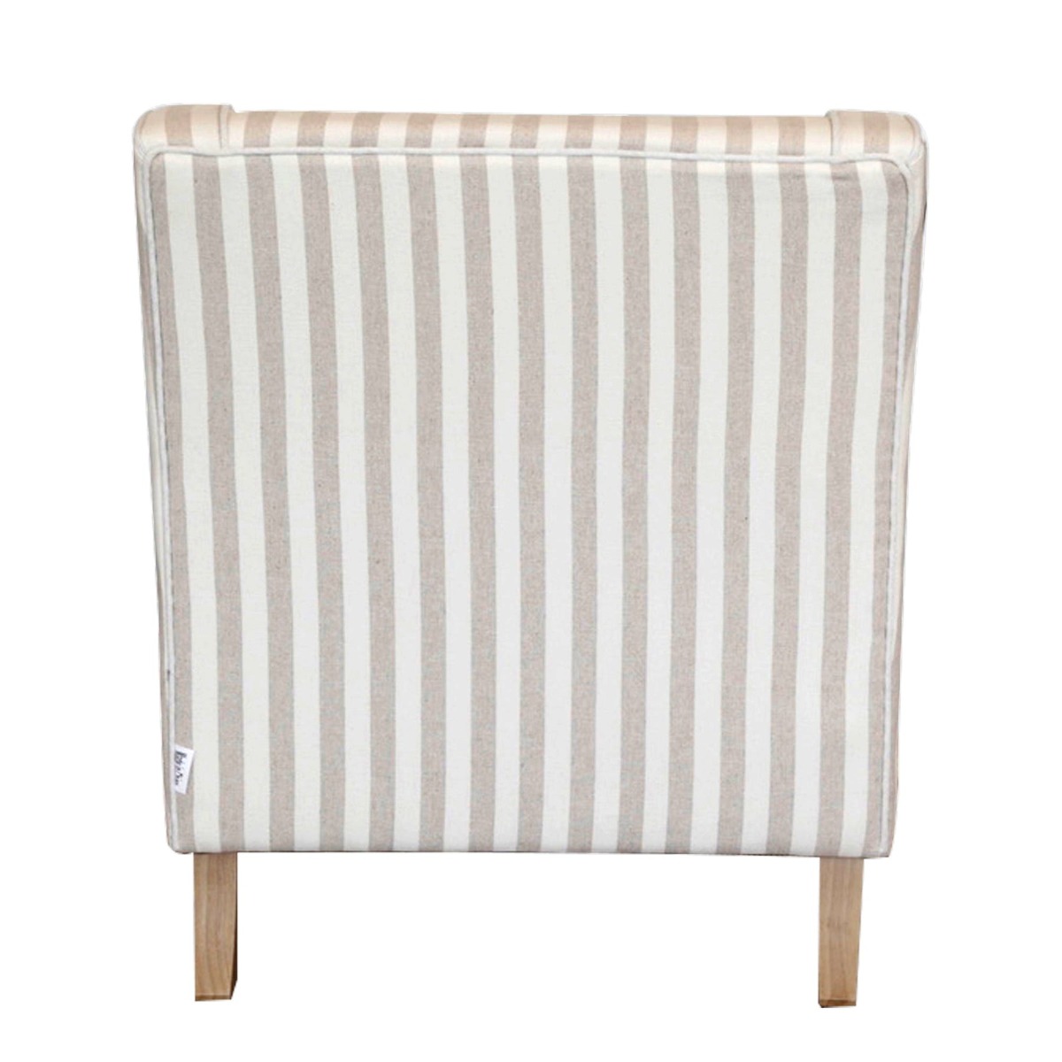 Bondi Hamptons Armchair Natural Stripe, W 92cm D 85cm H 94cm (RRP $1499) - Image 5
