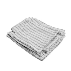 Slip Cover Only - Avalon Hamptons Armchair Stone Stripe, W 109cm D 96cm H 81cm (RRP $699)