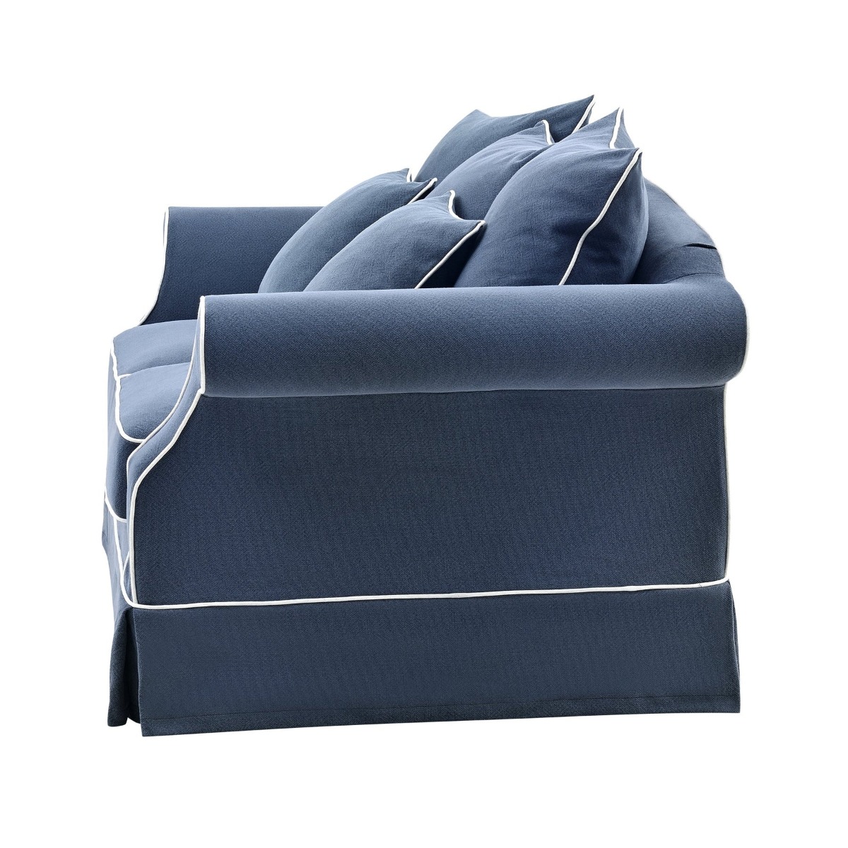 Avalon Hamptons 2 Seat Sofa Navy, W 174cm D 96cm H 81cm (RRP $2599) - Image 3
