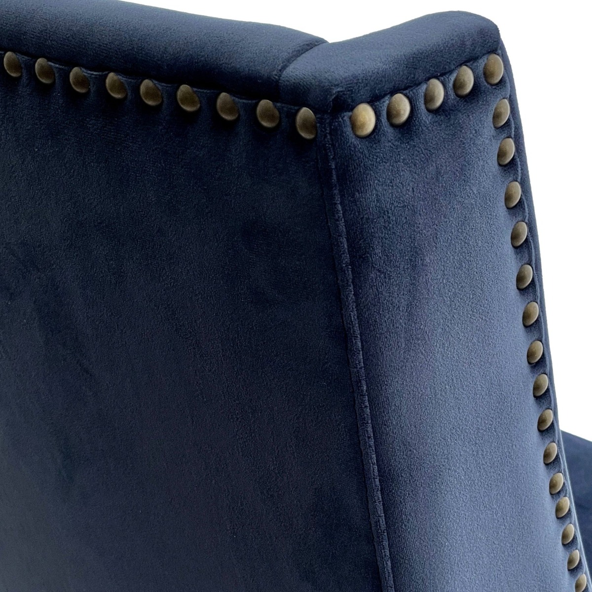Ithaca Dining Chair Navy, W 53cm D 65cm H 95cm (RRP $479) - Image 4