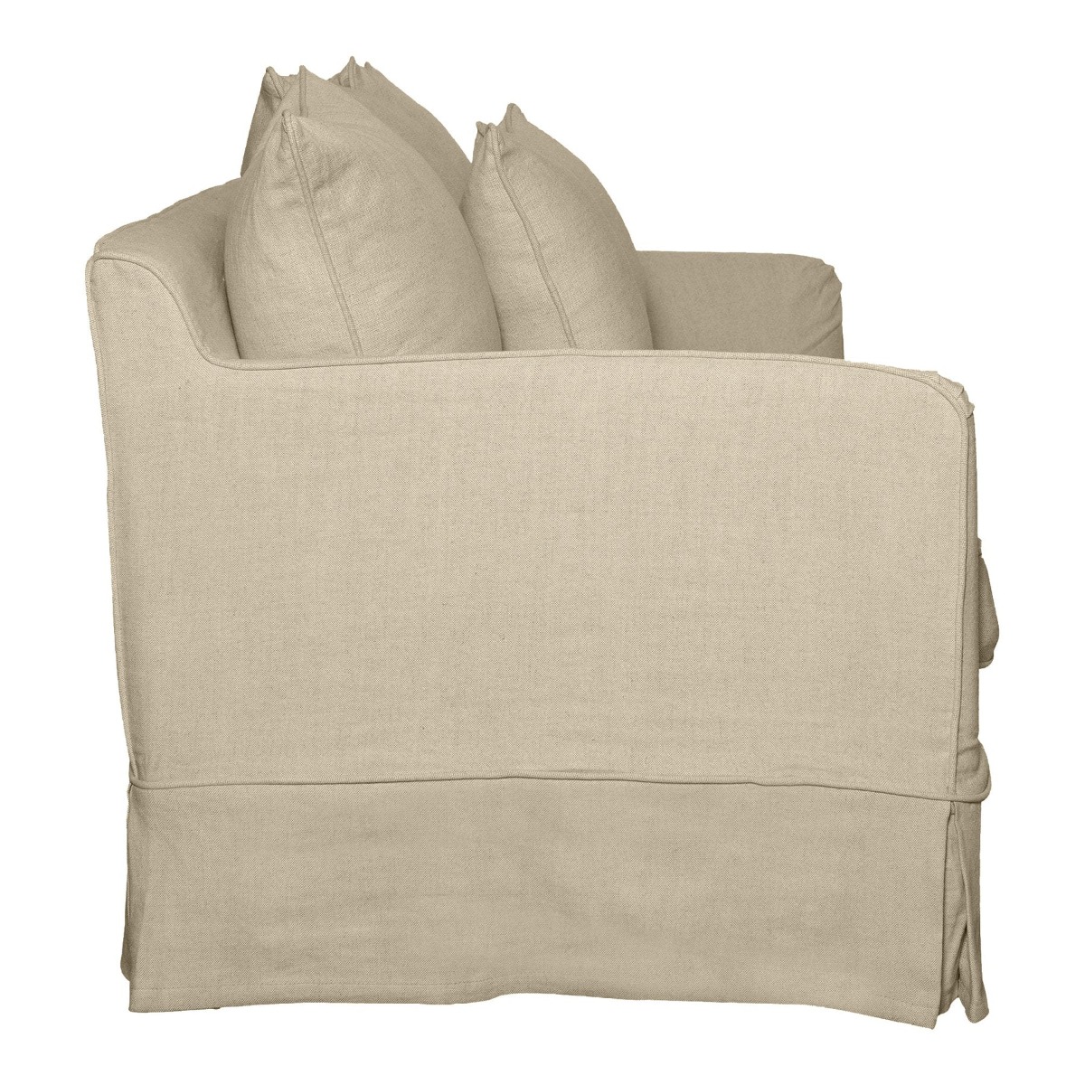Noosa Hamptons 3 Seat Queen Sofa Bed Beige, W 221cm D 91cm H 80cm (RRP $4279) - Image 7