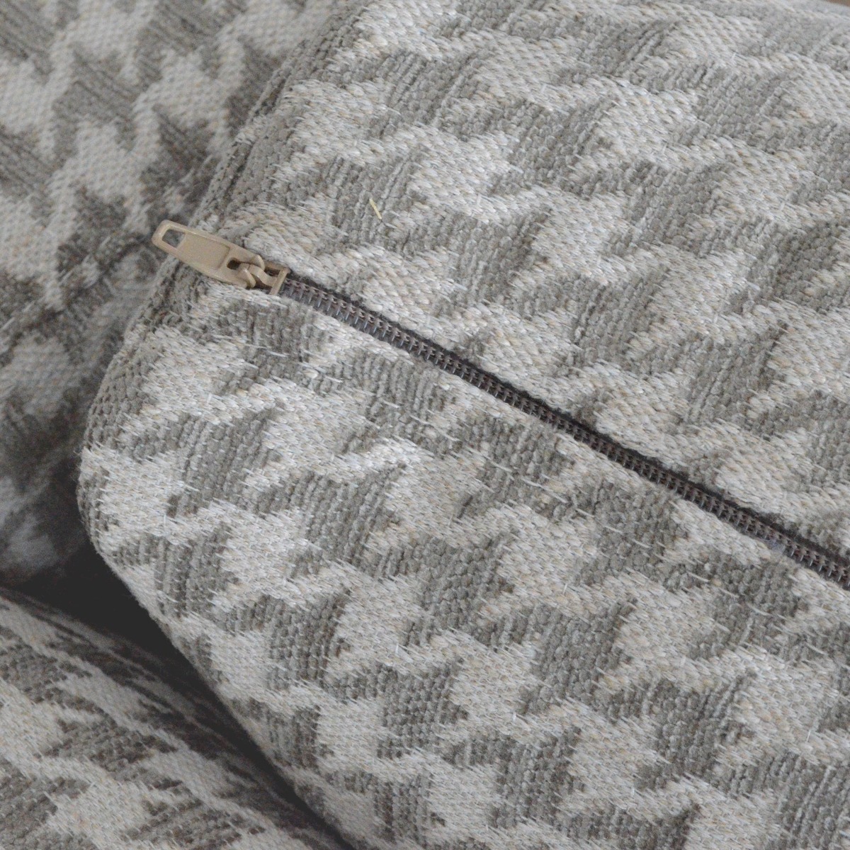 Evie Button Tuffed 3 Seat Sofa Forest Green Velvet W/ Bolster Cushions Taupe, W 78cm D 90cm H 90cm (RRP $1195) - Image 3