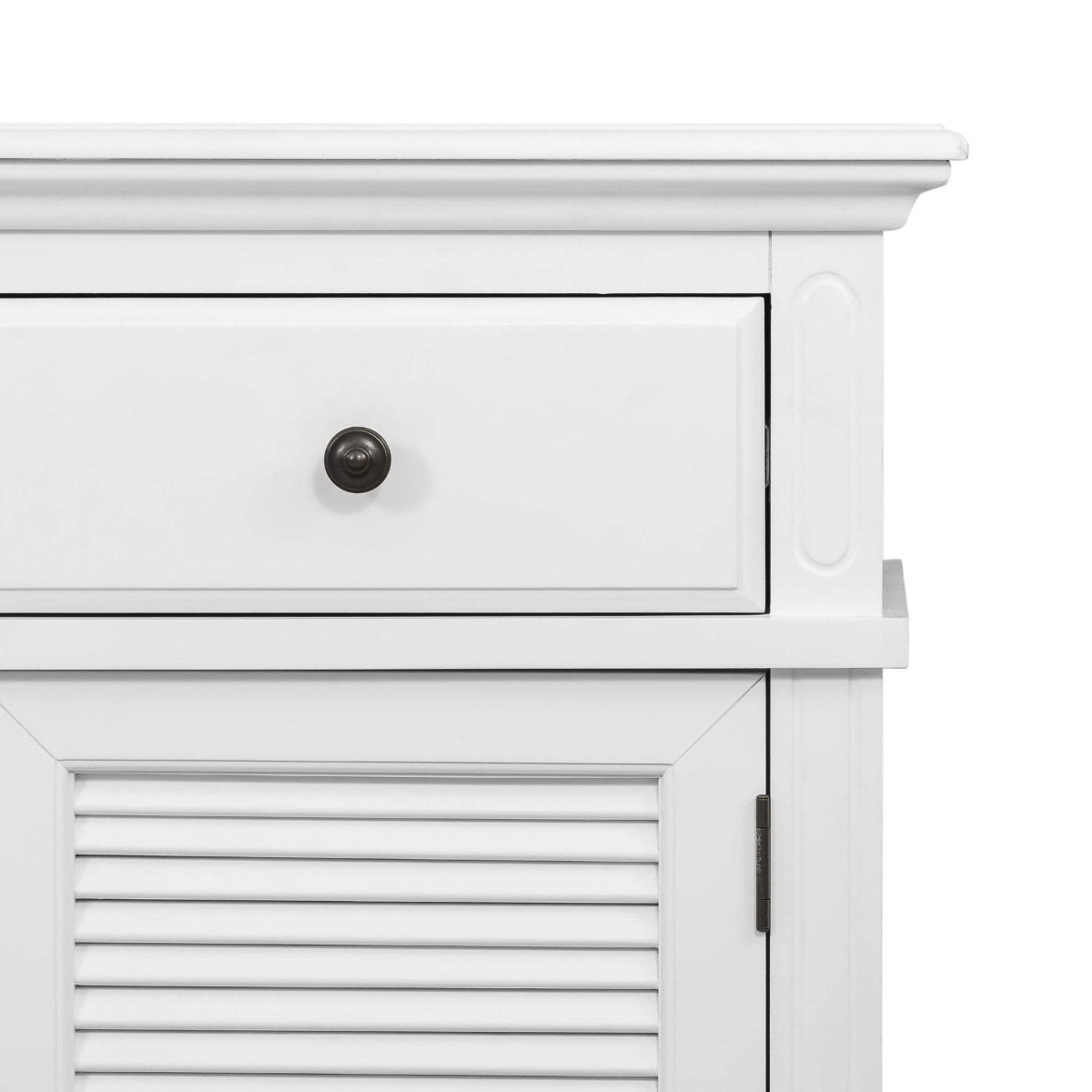 West Beach 3 Door Hamptons Buffet White, W 145.3cm D 50cm H 85cm (RRP $1699) - Image 8