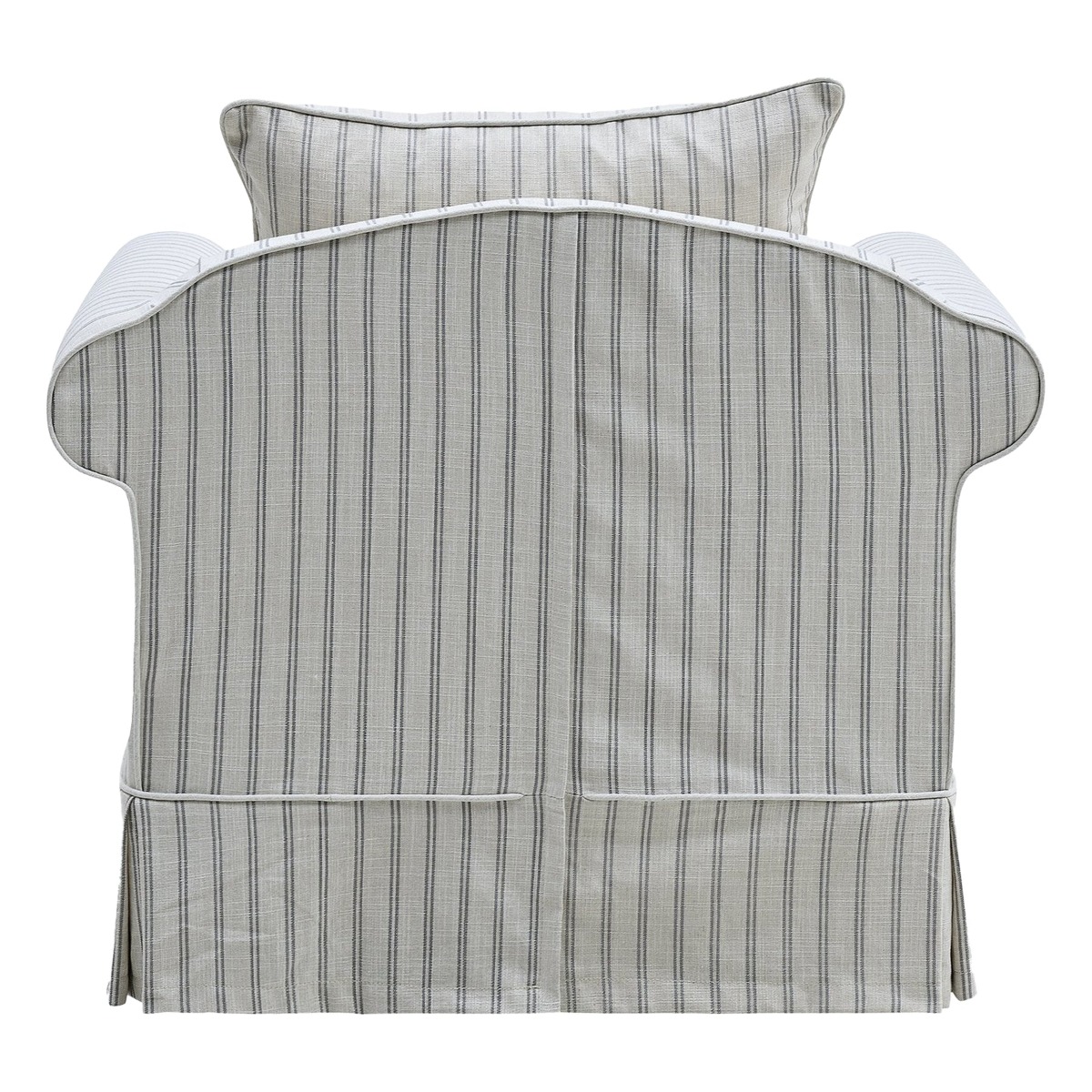 Avalon Hamptons Armchair Stone Stripe, W 109cm D 96cm H 81cm (RRP $1899) - Image 7