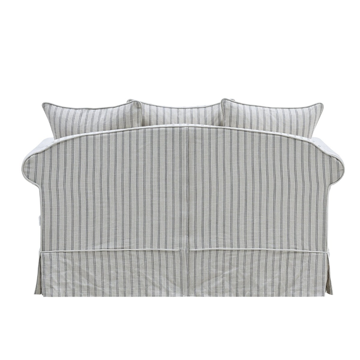 Avalon Hamptons 2 Seat Sofa Stone Stripe, W 174cm D 96cm H 81cm (RRP $2599) - Image 6