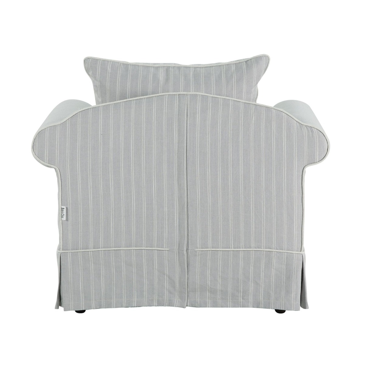 Avalon Hamptons Armchair Cloud Stripe, W 109cm D 96cm H 81cm (RRP $1849) - Image 8