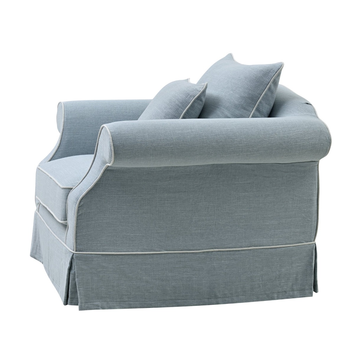 Avalon Hamptons Armchair Beach, W 109cm D 96cm H 81cm (RRP $1899) - Image 10