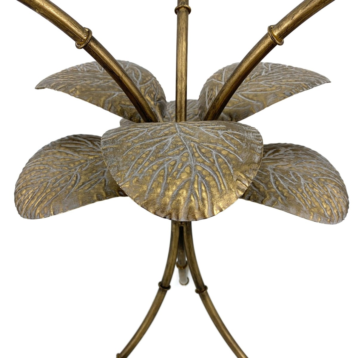 Amari Gold Leaf Side Table, W 60cm D 60cm H 60cm (RRP $349) - Image 3