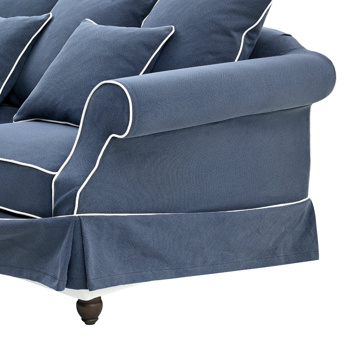 Avalon Hamptons 2 Seat Sofa Navy, W 174cm D 96cm H 81cm (RRP $2599) - Image 6