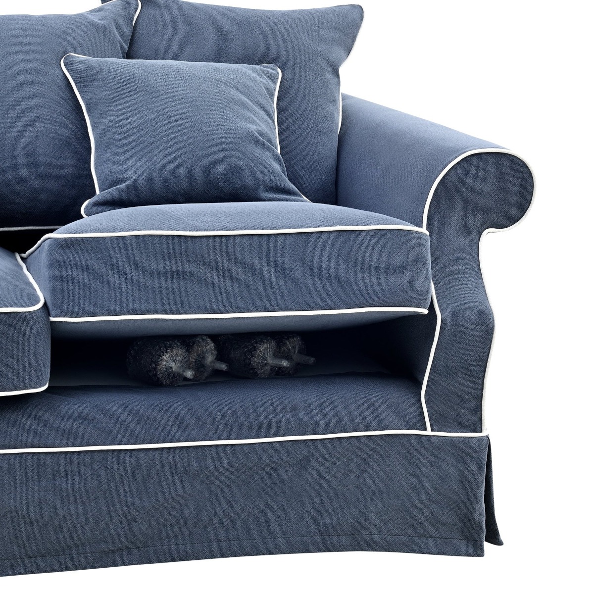 Avalon Hamptons 2 Seat Sofa Navy, W 174cm D 96cm H 81cm (RRP $2599) - Image 7