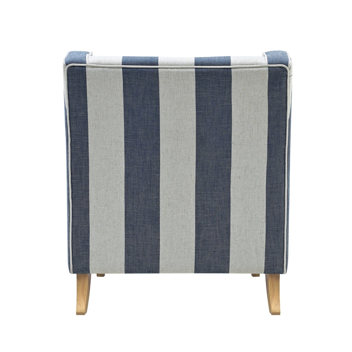 Bondi Hamptons Armchair Denim / Cream, W 92cm D 85cm H 94cm (RRP $1499) - Image 2