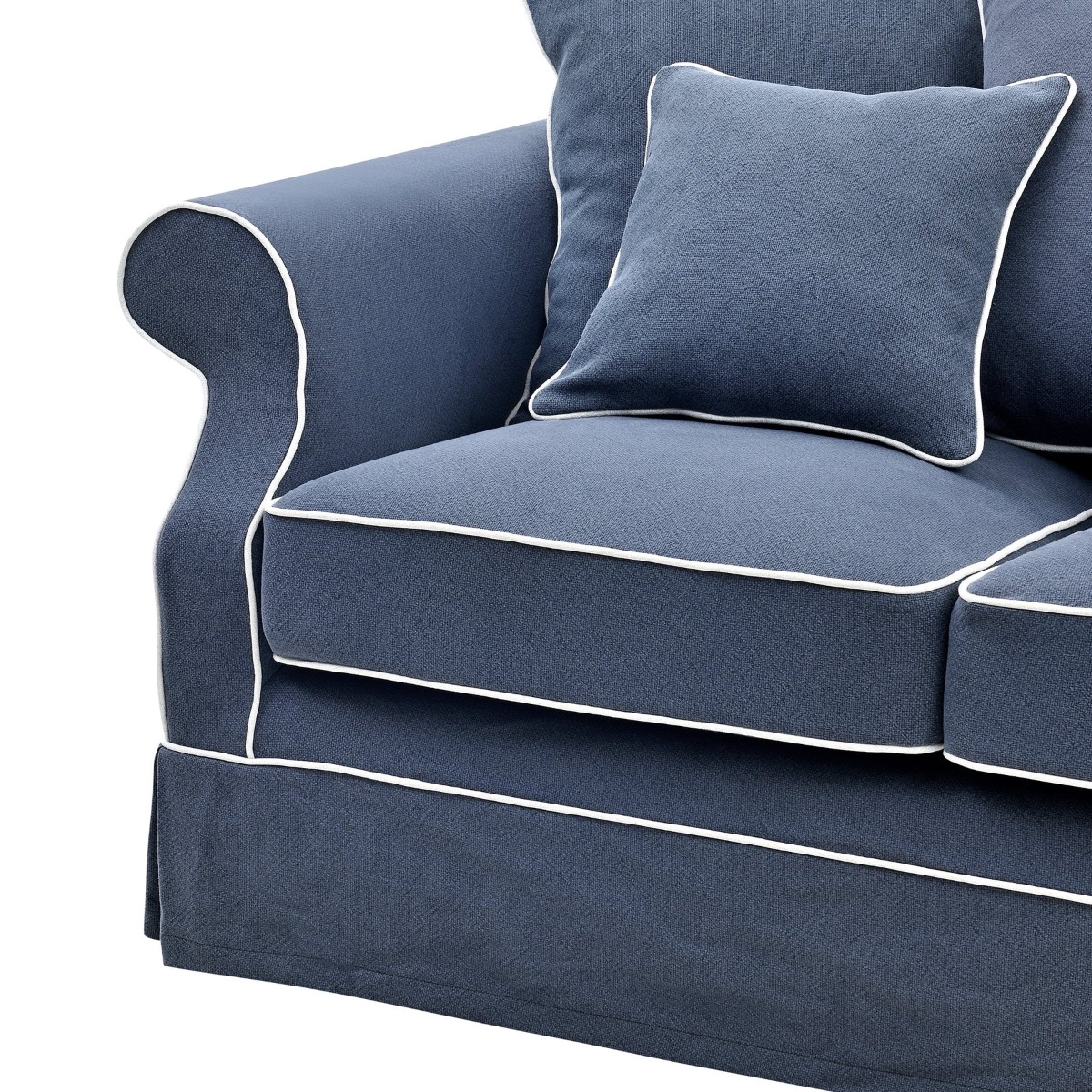 Avalon Hamptons 2 Seat Sofa Navy, W 174cm D 96cm H 81cm (RRP $2599) - Image 8