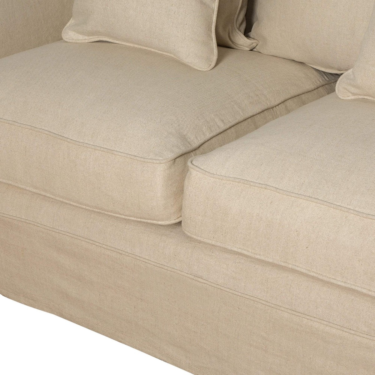 Noosa Hamptons 2 Seat Sofa Beige, W 170cm D 91cm H 80cm (RRP $2279) - Image 7
