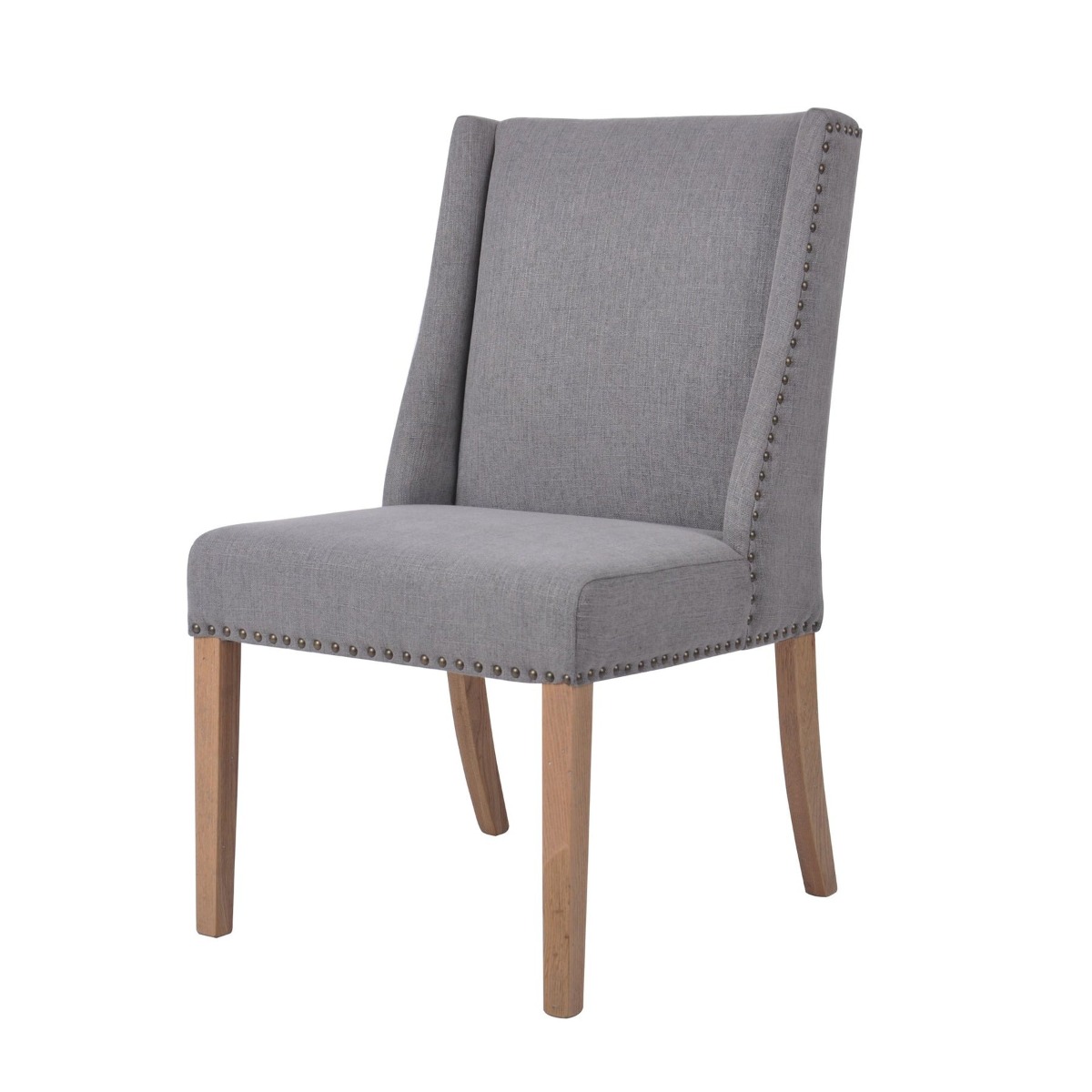 Ithaca Dining Chair Grey, W 53cm D 65cm H 95cm (RRP $479) - Image 2