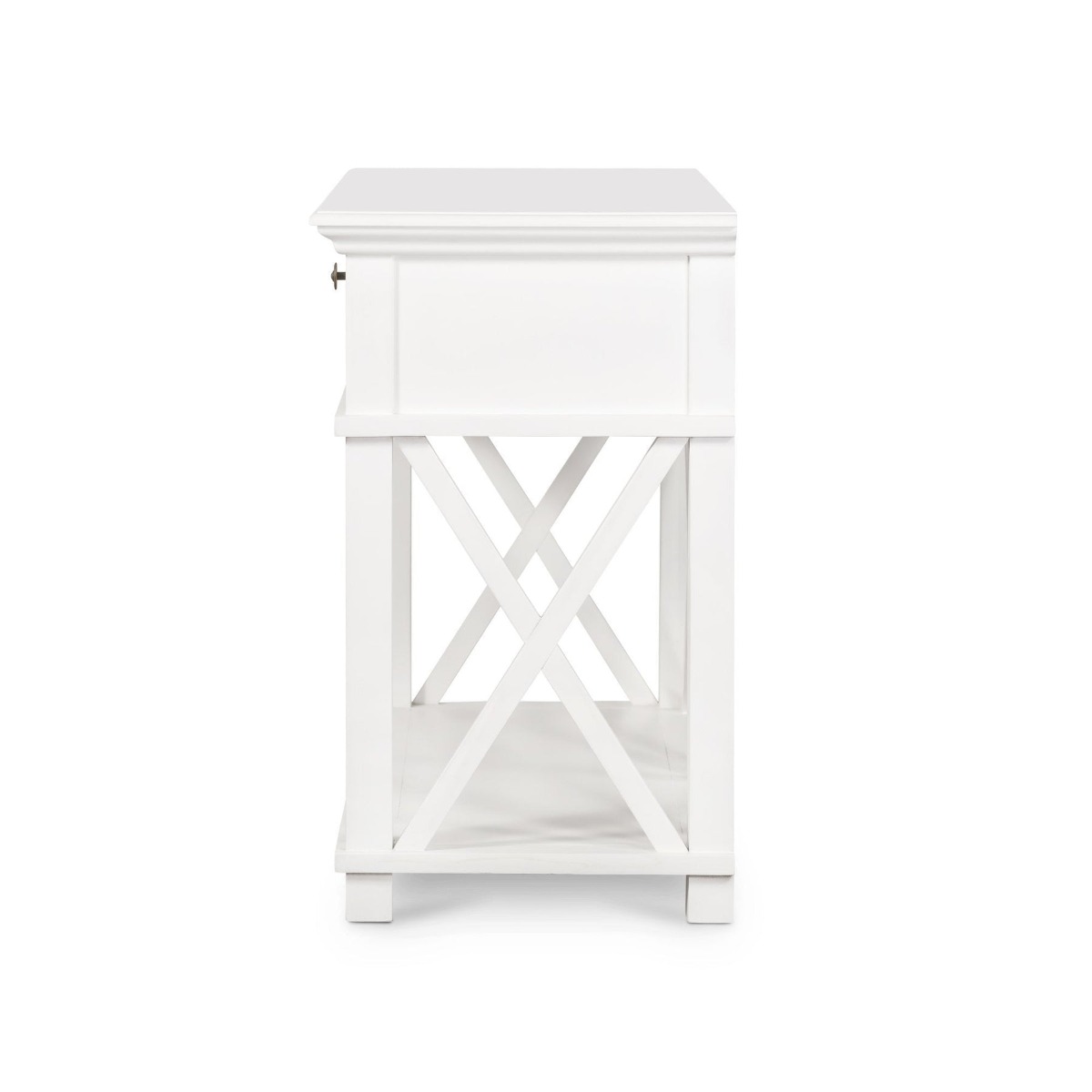 West Beach 2 Drawer Hamptons 130cm Console White, W 130cm D 50cm H 85cm (RRP $1099) - Image 10