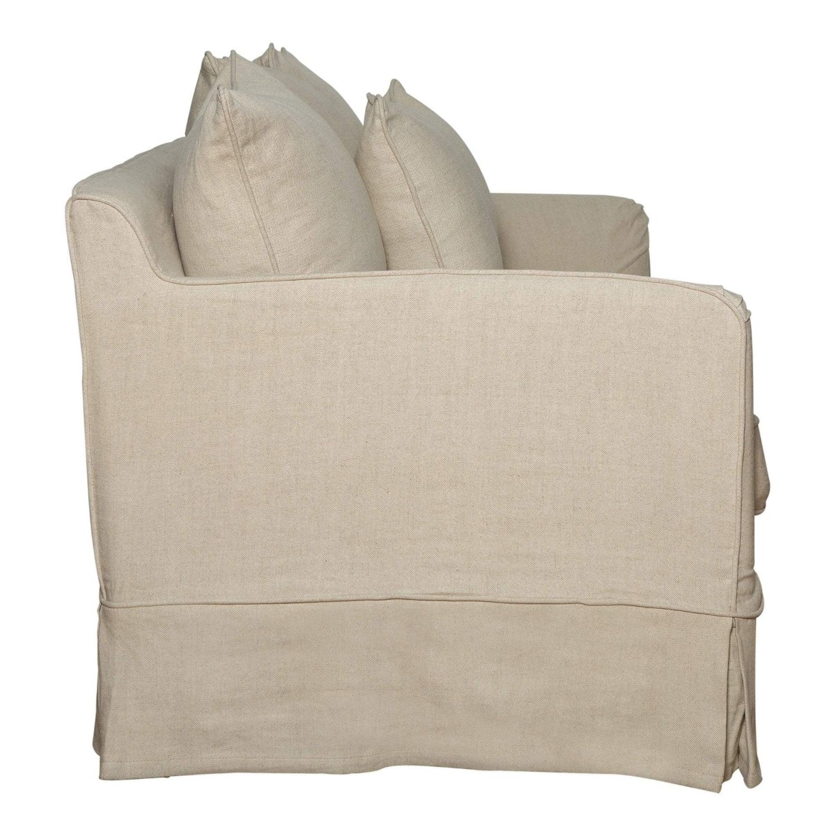 Noosa Hamptons 2 Seat Sofa Beige, W 170cm D 91cm H 80cm (RRP $2279) - Image 3