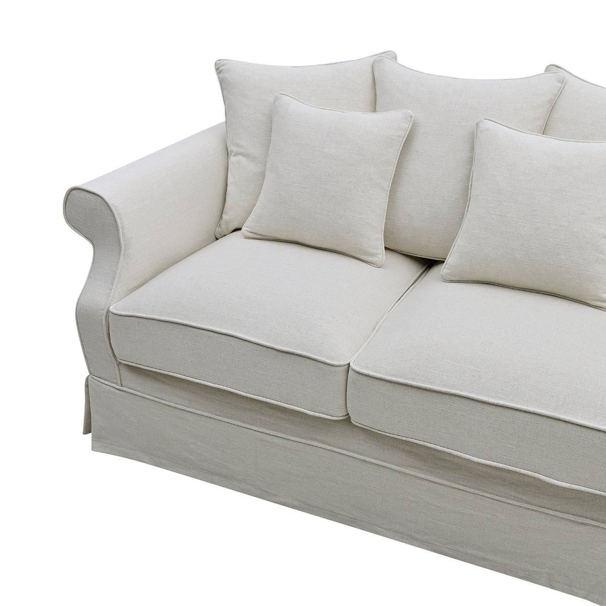 Avalon Hamptons 2 Seat Sofa Ivory, W 174cm D 96cm H 81cm (RRP $2599) - Image 13