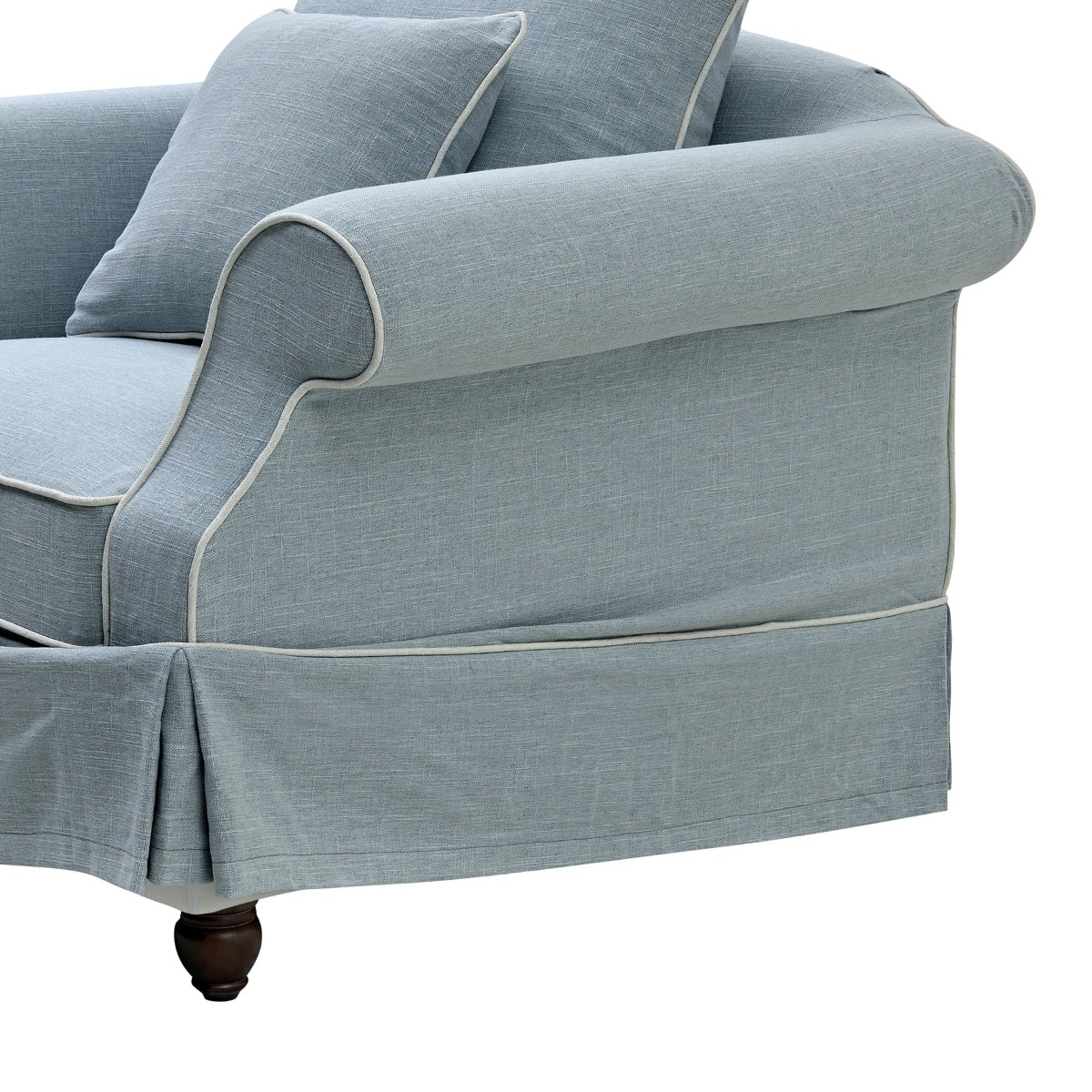 Avalon Hamptons Armchair Beach, W 109cm D 96cm H 81cm (RRP $1899) - Image 4