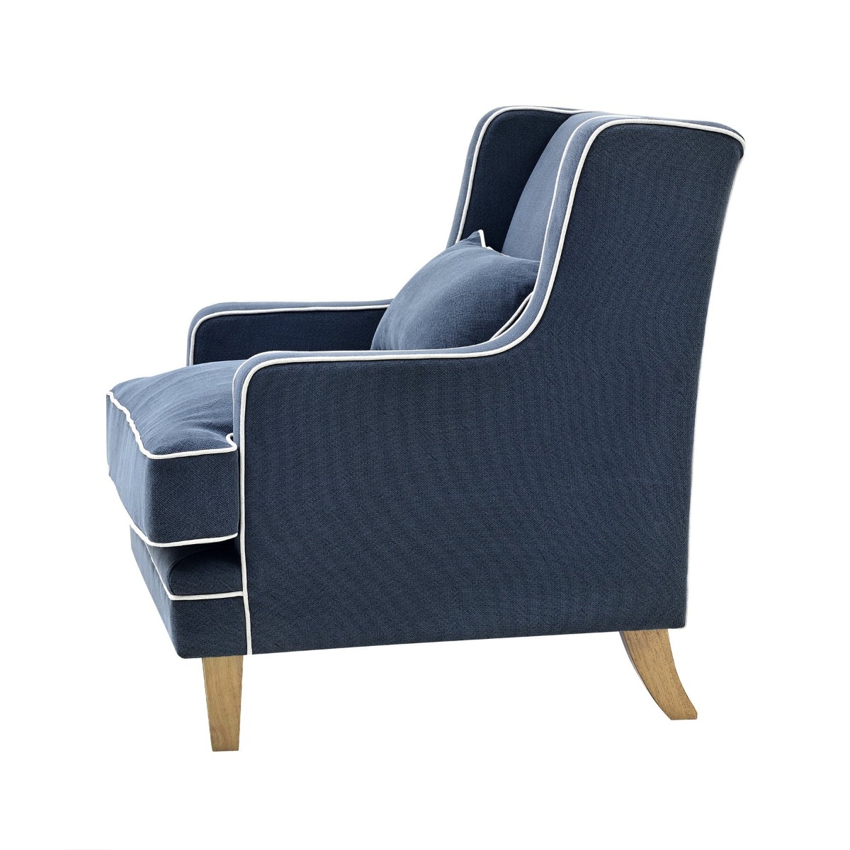 Bondi Hamptons Armchair Navy, W 92cm D 85cm H 94cm (RRP $1499) - Image 6
