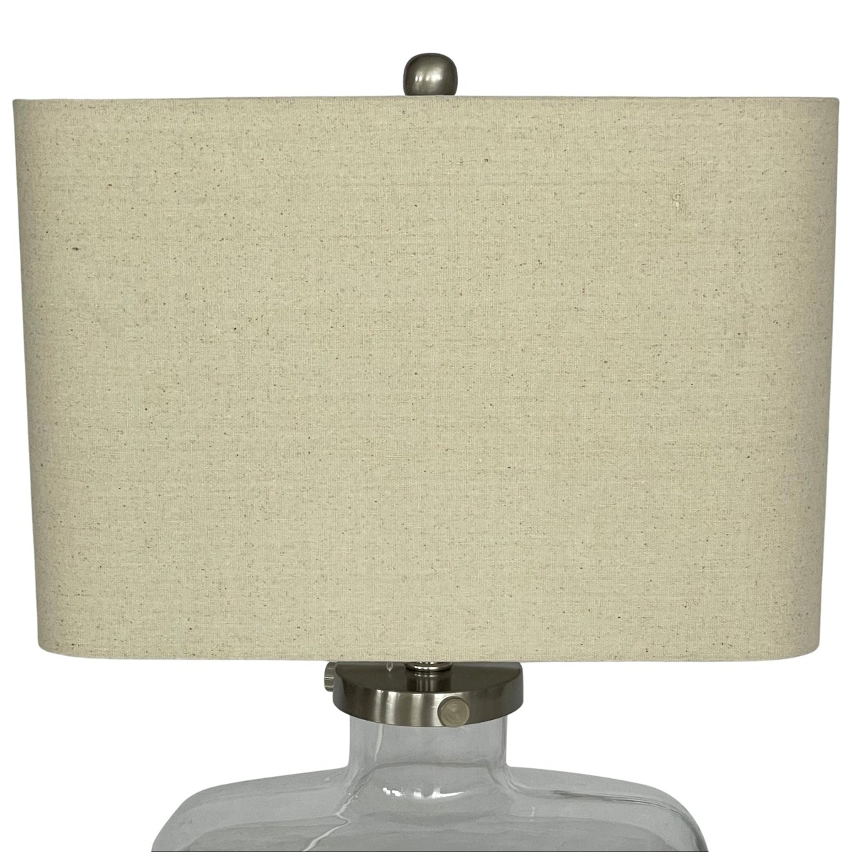 Fillable Bottle Lamp W Linen Shade - Lamp Base & Shade (RRP $299) - Image 7
