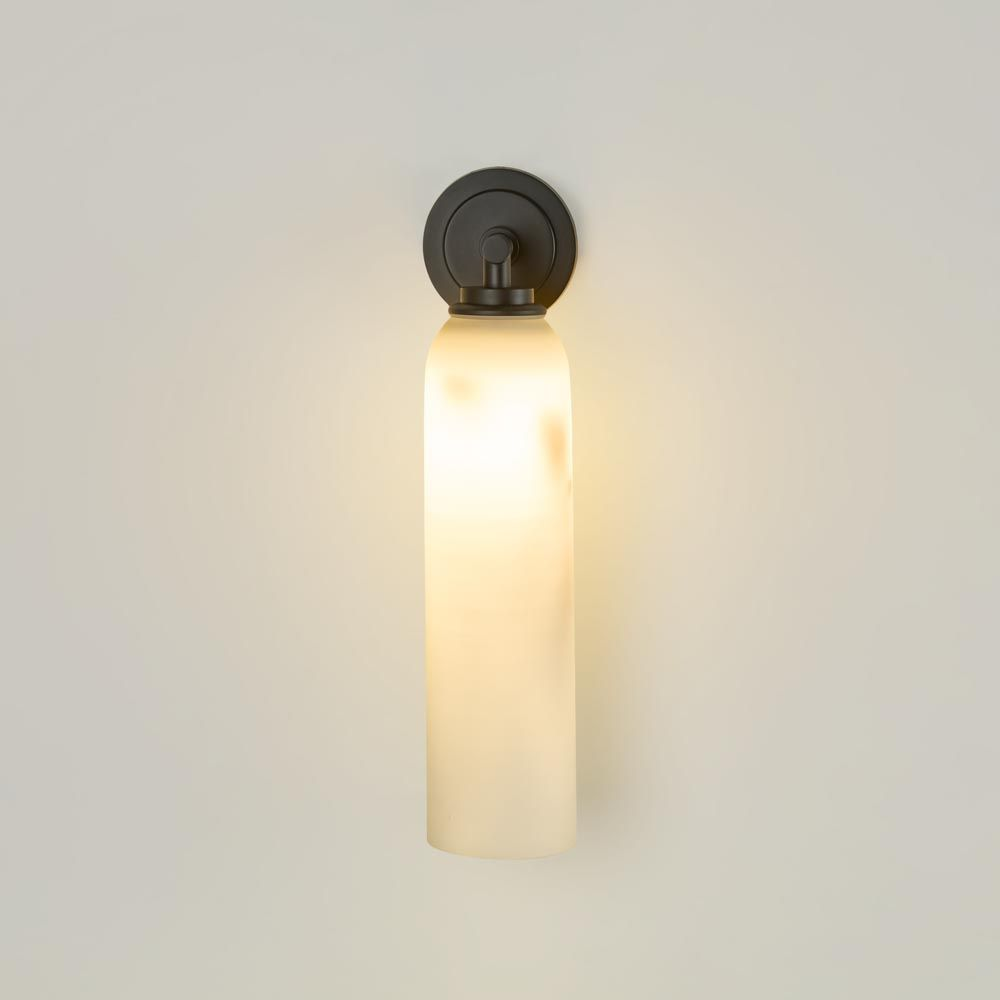 Hampton Outdoor Glass Wall Light Medium (RRP $605) - Image 4