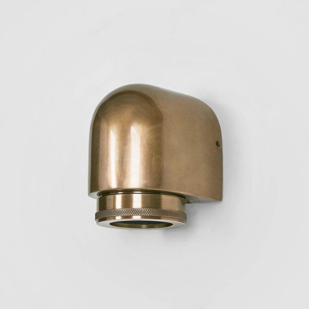 Sea Rock Outdoor Wall Light Antique Brass (RRP $484) - Image 4
