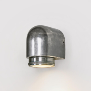 Sea Rock Outdoor Wall Light Antique Silver (RRP $484)