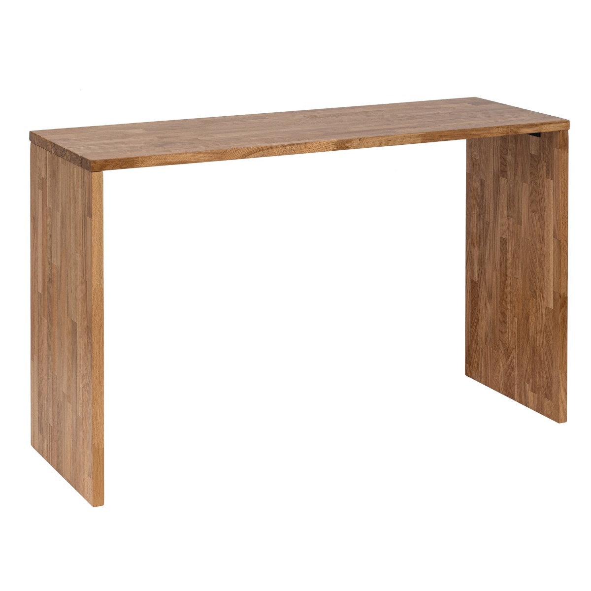 Lorne Oak Console Table Natural, W 120cm D 40cm H 76cm (RRP $499) - Image 2