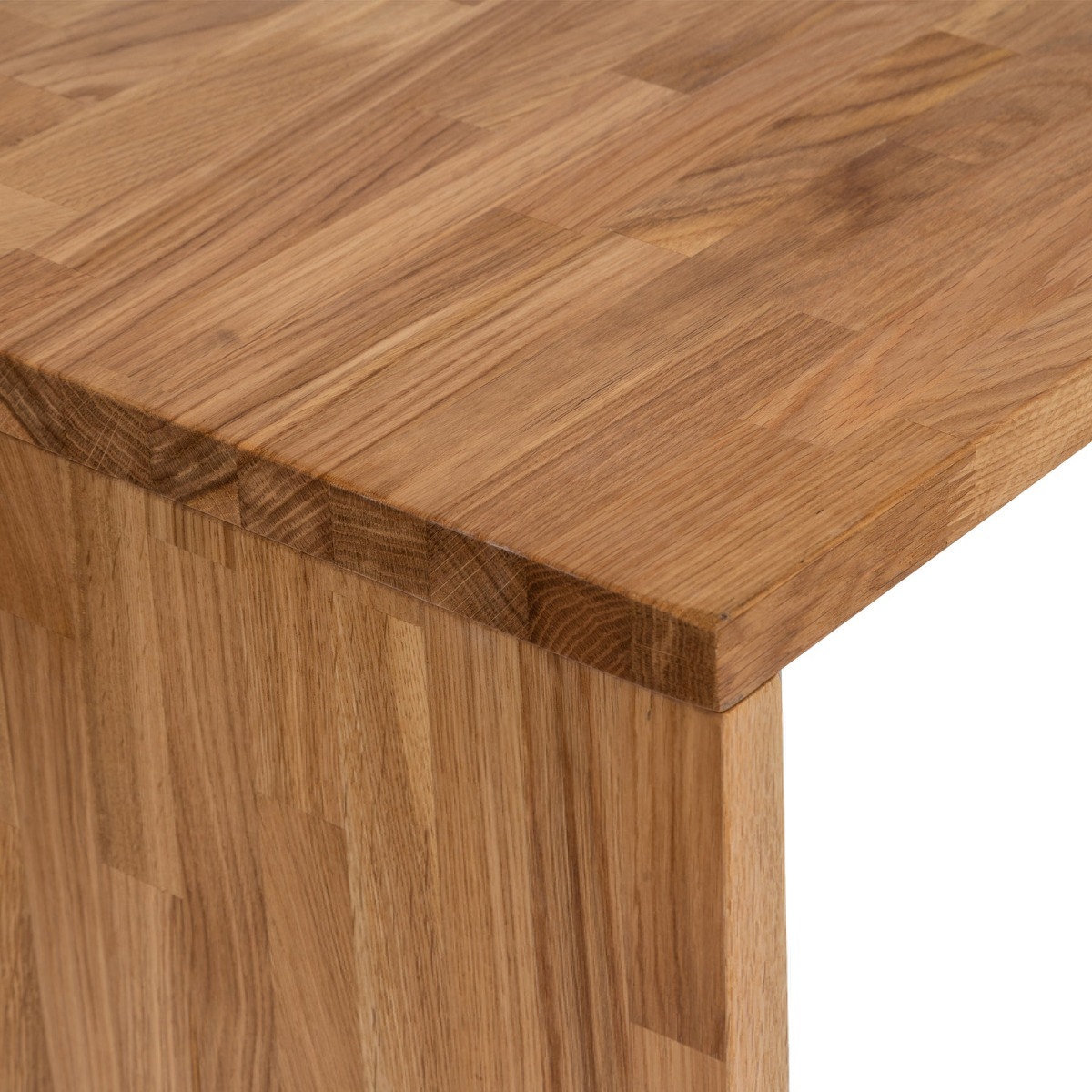Lorne Oak Console Table Natural, W 120cm D 40cm H 76cm (RRP $499) - Image 3