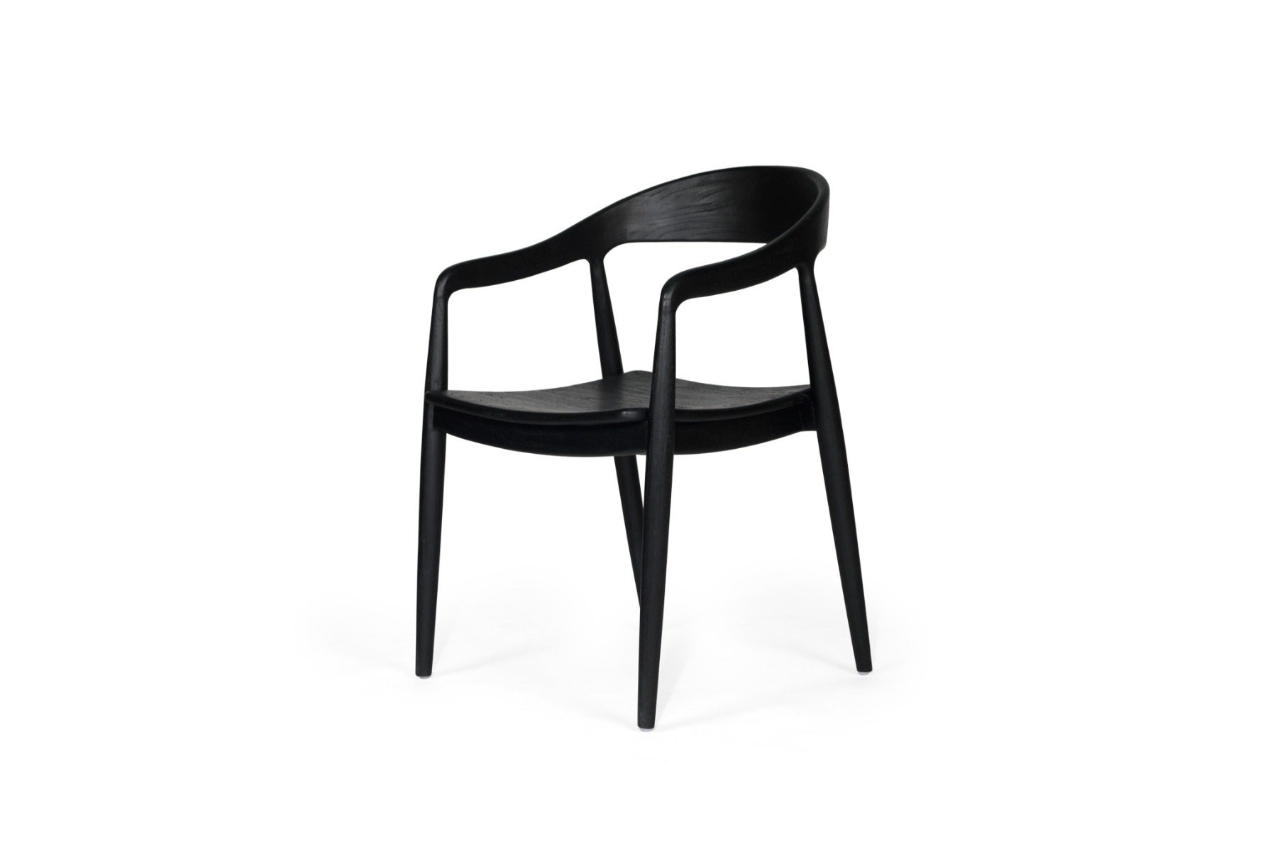 Rigby Armchair Black, W 57cm x D 55cm x H81.5cm - Image 3